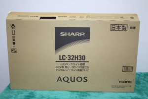 シャープ SHARP 32インチ ハイビジョン液晶テレビ AQUOS LC-32H30 2016年製 美品
