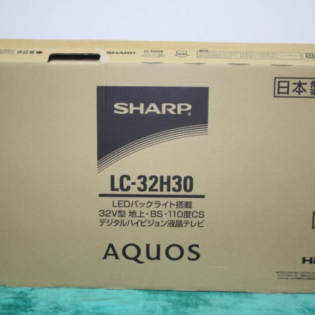 シャープ SHARP 32インチ ハイビジョン液晶テレビ AQUOS LC-32H30 2016年製 美品